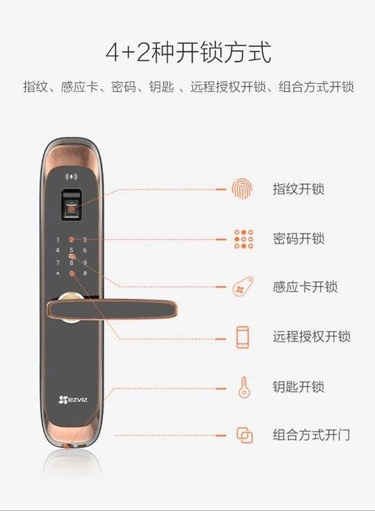 海(hǎi)康KL11S指紋鎖2